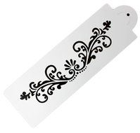 GogoForward Powdered Sugar Cake Spray Mold Screen Printing Mold DIY Bakeware (Love Model) N6