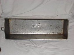 Ekcoloy Silver Beauty Tin Cake Baking Pan / Meat Pate Mold Tureen N3