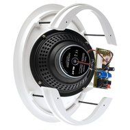 MartinLogan ML-67 Aimable Round In-Ceiling speaker, each(Paintable White) N6