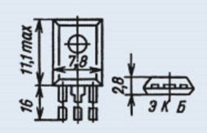 Transistor silicone KT683E hfe 160-480 USSR 30 pcs