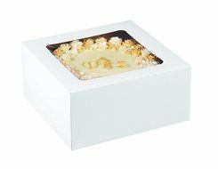Wilton 415-0966 2-Pack Corrugated Cake Box with Window, 19 by 14 by 4-Inch N3