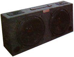 Xxx (2) Dual 12 Car Audio Subwoofer Sub Box W/ 5 Tweeters