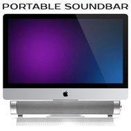 Powerful portable Soundbar for iMac MacBook PC iPhone Bluetooth 3.0 +EDR, Speakerphone, Powerful 1800mAh lithium... N13