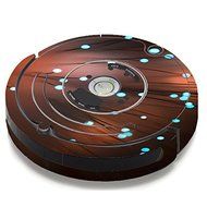 Skin Decal Vinyl Wrap For IRobot Roomba 650 655 Vacuum / Vector Lights