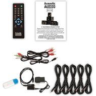 Acoustic Audio AA5160 Home 5.1 Speaker System with USB Bluetooth Optical Input FM and 5 Ext. Cables N2