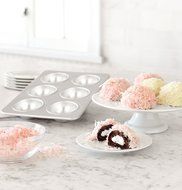 Fat Daddio's Perfect Pan for Snow Balls and Hemisphere Shape Treats N3