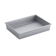 Cake Boss Professional Nonstick Bakeware 9-Inch by 13-Inch Cake Pan, Silver N2