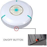 M.Way 9 inch Wireless Home Robotic Smart Auto Cleaner Robot with Microfiber Tissue Remove Dust Cleaning Helper... N8