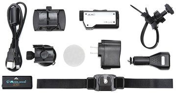 Midland XTC-200VP3 720p High Definition Wearable Action Camera with 4 Types of Mounts Included (Discontinued by... N4