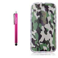 Moto G (3rd Gen) Case, Firefish Colorful Pattern TPU Durable Soft TPU Back [Soft-Flex] [Shock Absorption Technology... N120