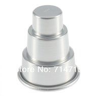 Fashion Special Pudding Mould DIY Mini 3-tier Cupcake Pudding Chocolate Cake Mold Baking Pan Mould Party Food N2