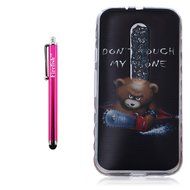 Moto G (3rd Gen) Case, Firefish Colorful Pattern TPU Durable Soft TPU Back [Soft-Flex] [Shock Absorption Technology... N132