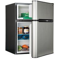Haier HC31TG42SV 3.2 cu. ft. Top Mount Refrigerator/Freezer, Stainless Steel N2