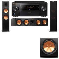 Klipsch RP-280F Tower Speakers-RP-450C-R112SW-3.1-Pioneer Elite SC-85