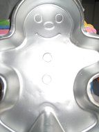 Wilton Gingerbread Boy / Girl Cake Pan, Clown Cake Pan