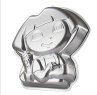 Aluminum Alloy Little Girl Cake Mould / Cake Pan, Cartoon Design N3