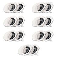 Acoustic Audio CS-IC62 In Ceiling 6.5" Speaker 7 Pair Pack 2 Way Home 3500W CS-IC62-7PR