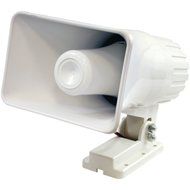 Pyle Home PHSP4 6 Indoor/Outdoor 50W PA Horn Speaker - White Consumer Electronics
