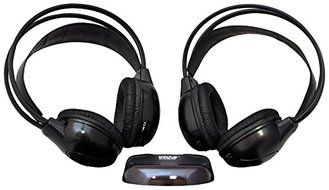Pyle Pair of Wireless Headphones with Transmitter Dual channel by Pyle