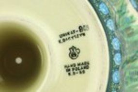 Polish Pottery Bundt Cake Pan 10-inch Prairie Land UNIKAT N2