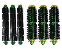 Hongfa Roomba 500 Series Bristle Brush and Flexible Beater Brush - Replacement for Irobot 82501 and 82301 Brush... N8