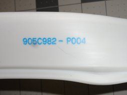 WH8X294 Top Splash Guard Older GE Washer N3