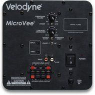 Velodyne MicroVee 6.5-Inch Powered Subwoofer (Black) N3