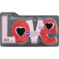 Wilton Non-Stick Novelty Love Fun Fill Cake Pan