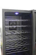 HOMEIMAGE Thermo Electric Wine Cooler w/ Tinted Glass Door 28 Bottles - HI-28T