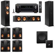 Klipsch RP-260F Tower Speakers-SW-112-7.1-Denon AVR-X4100W
