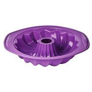 Premium Silicone Bundt Pan w/ Brush and Spatula Random Color