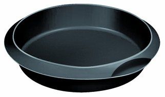 Lekue 9-1/2-Inch Round Cake Mold, Black N3