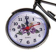 Digital Clock Desk Clock Retro Design Desk Bike Designers Clock Decoration White Steel Household Table Desk N4