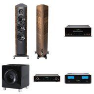 Sonus Faber 3.0 Venere Speakers with McIntosh Labs components and Sumiko subwoofer