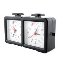 3 in 1 Function Analog Competition Master PRO Chess Game Timer Clock Piece Board N4