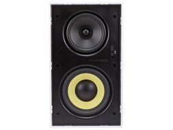 Monoprice 107604 Dual Woofer Micro Flange In-Wall Speakers (Pair) N6