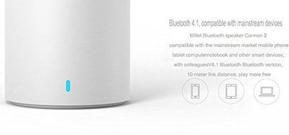 Original xiaomi speaker version 2 cannon TYMPHANY speaker 1200mah battery xiaomi bluetooth speaker 2ND PC + ABS... N5