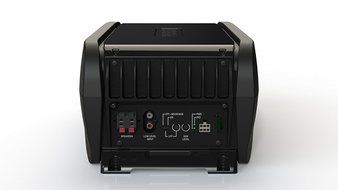 Fusion MS-AB206 Active Subwoofer with Built-In 4 Channel Amplifier N7