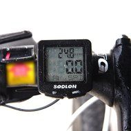 LCD Waterproof Digital with Backlight Bicycle Computer Odometer Speedometer Clock Stopwatch Bike Computer Bicycle... N5