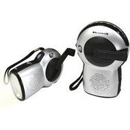 GPX Weather X FR2815 AM/FM Radio with Flashlight with Rechargeable Circuitry