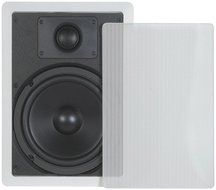 7.1 Home Theater Flush Inwall/Ceiling Speaker Package- Two Inwall 6.5" 2-way Speakers, One Inwall Dual 5.25" 2... N3