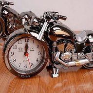 Hot Motorcycle Alarm Clock creative retro super cool gifts upscale furnishings boutique European alarm N3