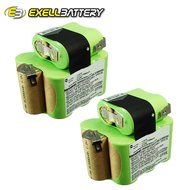 2pc EURO PRO Ni-MH 14.4V Battery Fits Shark EP750 100350 Vacuums USA SHIP N3