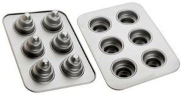 Fat Daddios Multi-Tier Cake Pan - 1&quot;/2&quot;/3&quot;