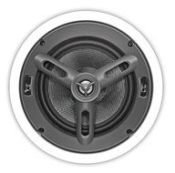 OSD Audio ICE650 6.5-inch Kevlar Woofer 150-Watt In-Ceiling Speaker with Bass and Treble Swtich, Pair N8