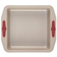 Paula Deen Signature Nonstick Bakeware with Red Grips 9-Inch Square Cake Pan N4
