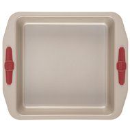 Paula Deen Signature Nonstick Bakeware with Red Grips 9-Inch Square Cake Pan N5