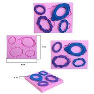 GogoForward Silicone Frame Shape DIY Baking Mold Decorating Cake Fondant Paste Mold N5