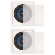 Blue Octave RW8 In Wall Subwoofer Speakers 8" Passive Home 2 Sub Set 600 Watts New RW8-2S