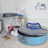 Springform Pan 10 Inch for Baking Cake and Cheesecake from Elsterware Quick-Clean Tin, Easy Release Spring Clip... N12